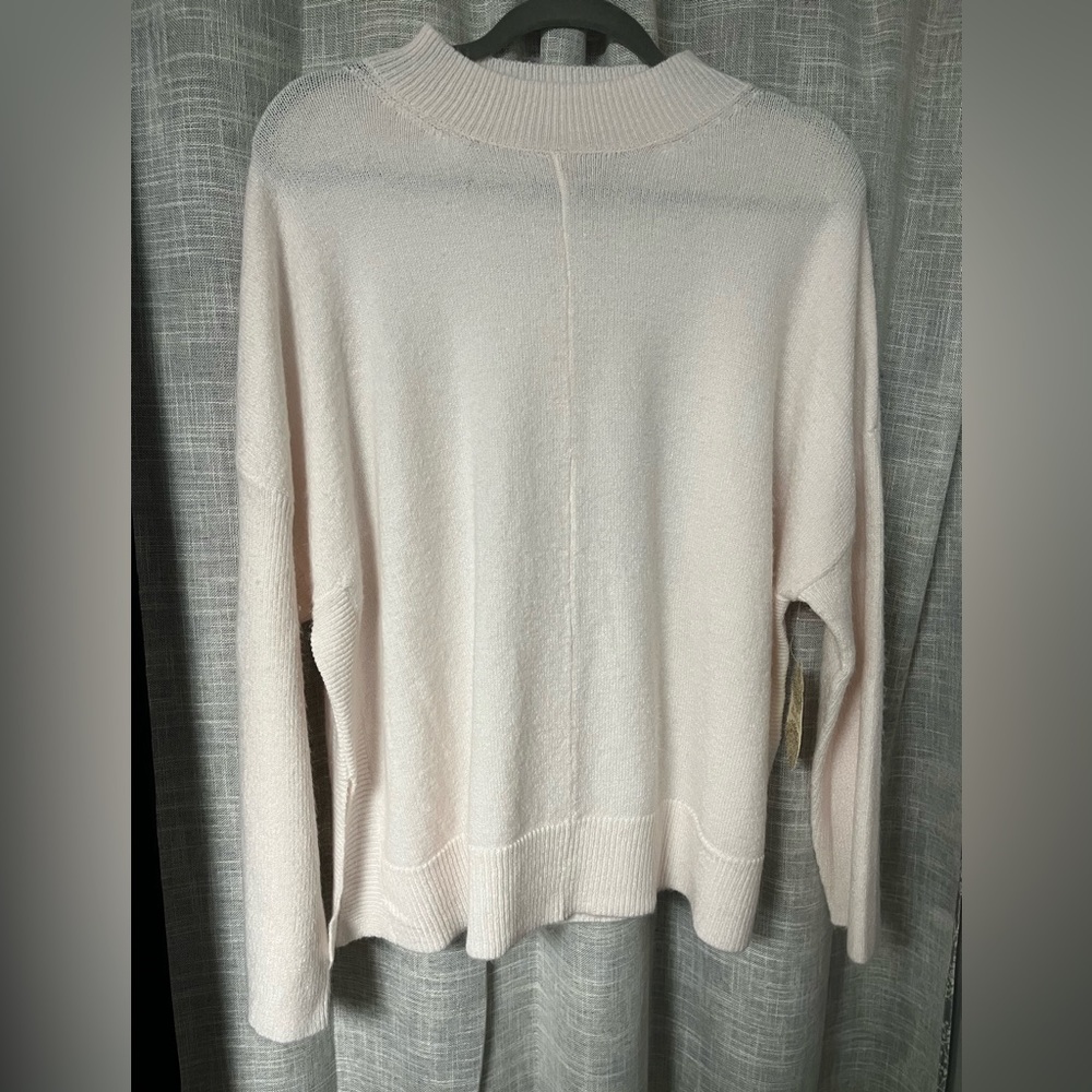 Altar'd State Light Pink Cowl Neck Sweater
